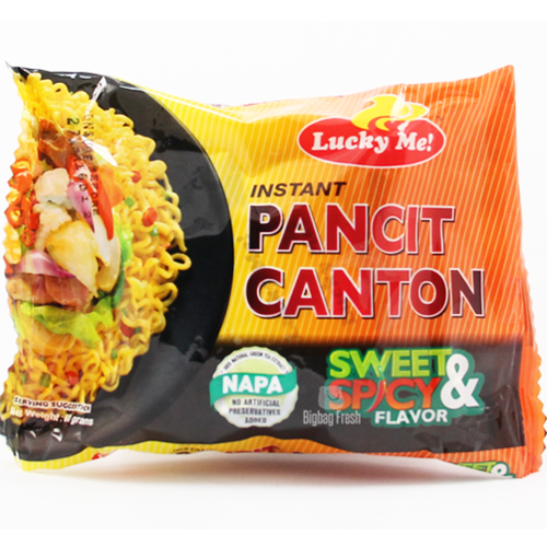 LUCKY ME PANCIT CANTON SWEET & SPICY 55 GR
