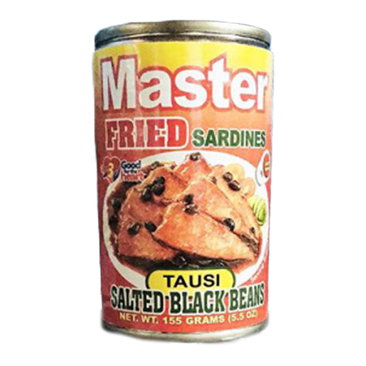 MASTER FRIED SARDINES IN BLACK BEANS 155 G