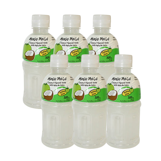 MOGU MOGU COCONUT JUICE 6 PACK SMALL