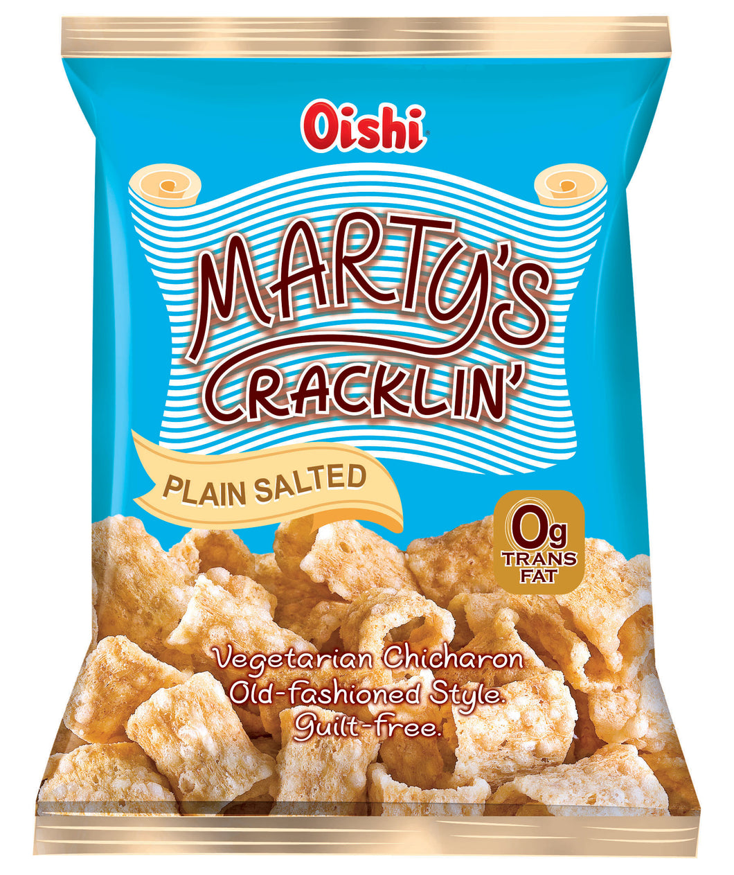 OISHI MARTYS PLAIN AND SALTED 90 GRAMS