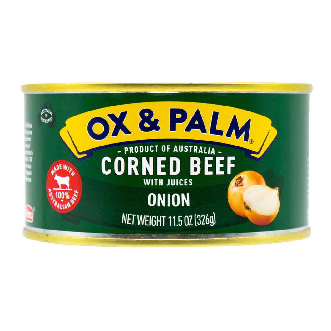 OX & PALM ONION CHUNKY CORNED BEEF 11.5 OZ