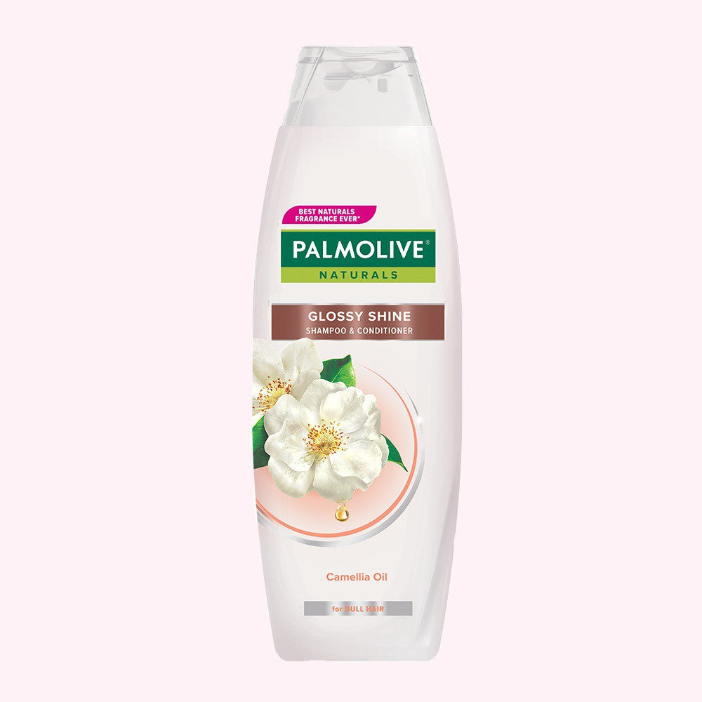 PALMOLIVE SHAMPOO & COND. GLOSSY SHINE (WHITE) 180 ML