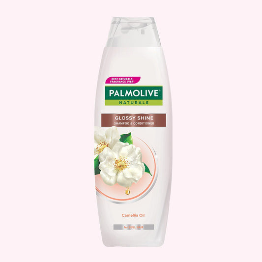 PALMOLIVE SHAMPOO & COND. GLOSSY SHINE (WHITE) 180 ML