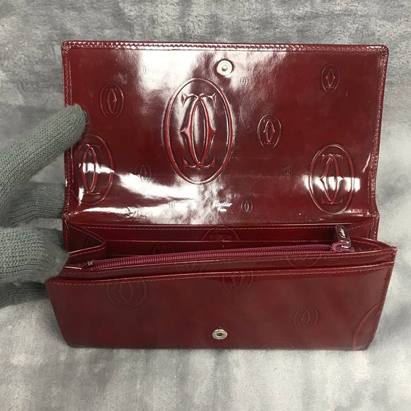 CARTIER HAPPY BIRTHDAY LONG WALLET WITH BOX/DUSTBAG