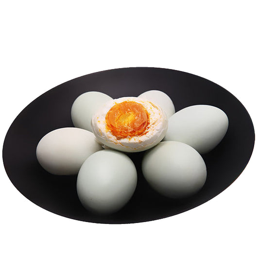 ASIAN TASTE COOKED SALTED DUCK EGGS 6 PCS