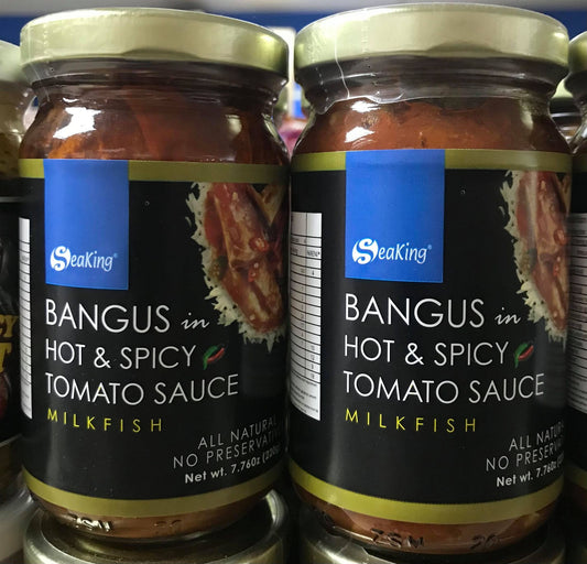 SEAKING BANGUS HOT & SPICY TOM SAUCE 8 OZ