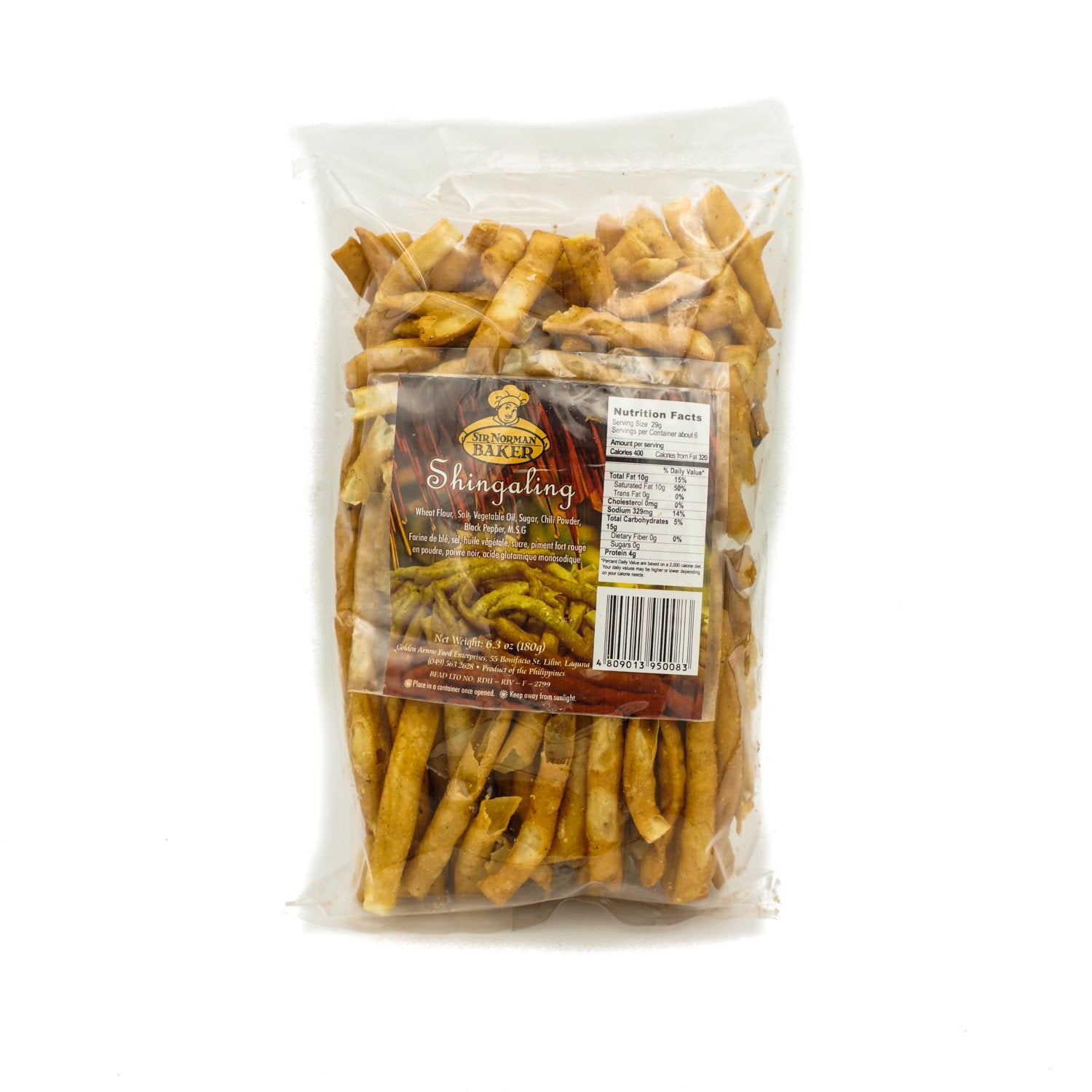 SIR NORMAN SHINGALING 180G – Chuchay Supermarket 2