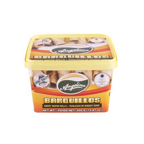 ANGELINA SWEET WAFER ROLL TUB BARQUILLOS