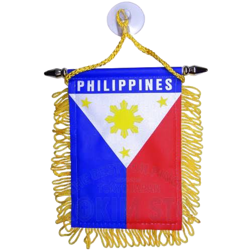 PHILIPPINE FLAG Car Badge