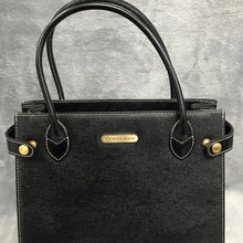 Load image into Gallery viewer, BURBERRY GRAIN LEATHER TOTE BAG BLACK (FREE SHIPPING)
