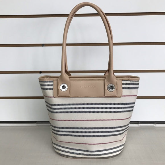 BURBERRY LONDON SMALL TOTE BAG (FREE SHIPPING)