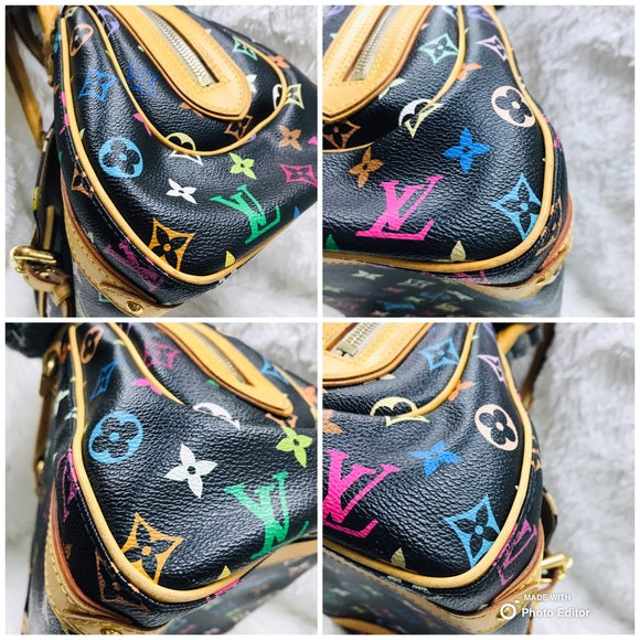 LOUIS VUITTON PRISCILLA MULTI NOIR VGC SP0098