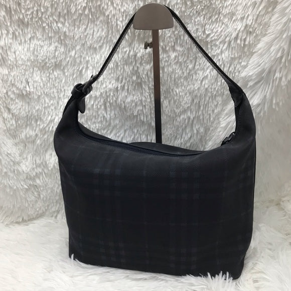 BURBERRY VINTAGE HAND/TOTE BAG DARK NAVY