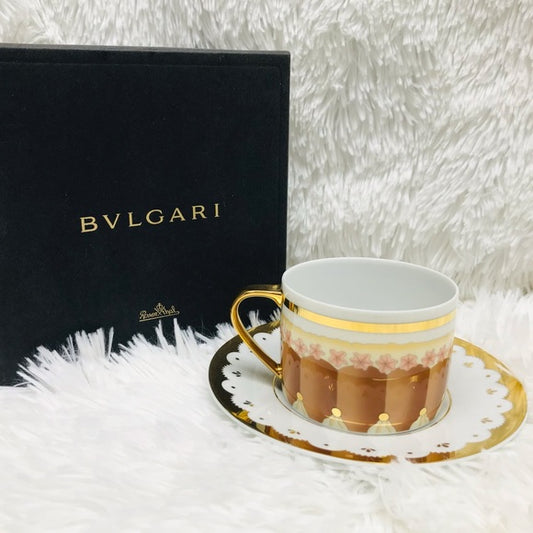 BULGARI BVLGARI DOLCI DECO ROSENTHAL CUP/SAUCER