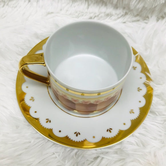 BULGARI BVLGARI DOLCI DECO ROSENTHAL CUP/SAUCER