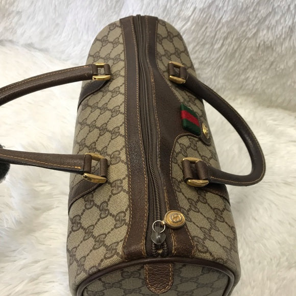 GUCCI MONO BOSTON VINTAGE SHERRY LINE BAG