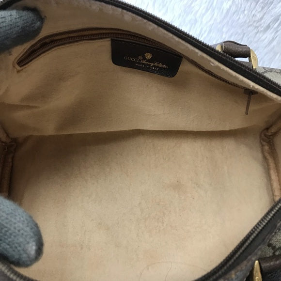 GUCCI MONO BOSTON VINTAGE SHERRY LINE BAG