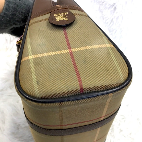 BURBERRY BURBERRYS VINTAGE BOSTON BAG GOOD