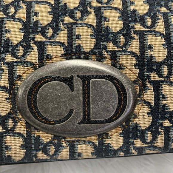 Christian Dior CD LOGO Trotter Hand/Shoulder Bag Vintage VGC