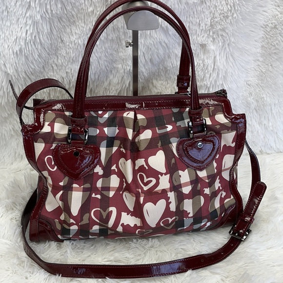 Burberry two way bag new arrivals