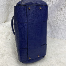 Load image into Gallery viewer, BURBERRY BLUE GRAINE LEATHER TWO WAY BAG (FREE SHIPPING)
