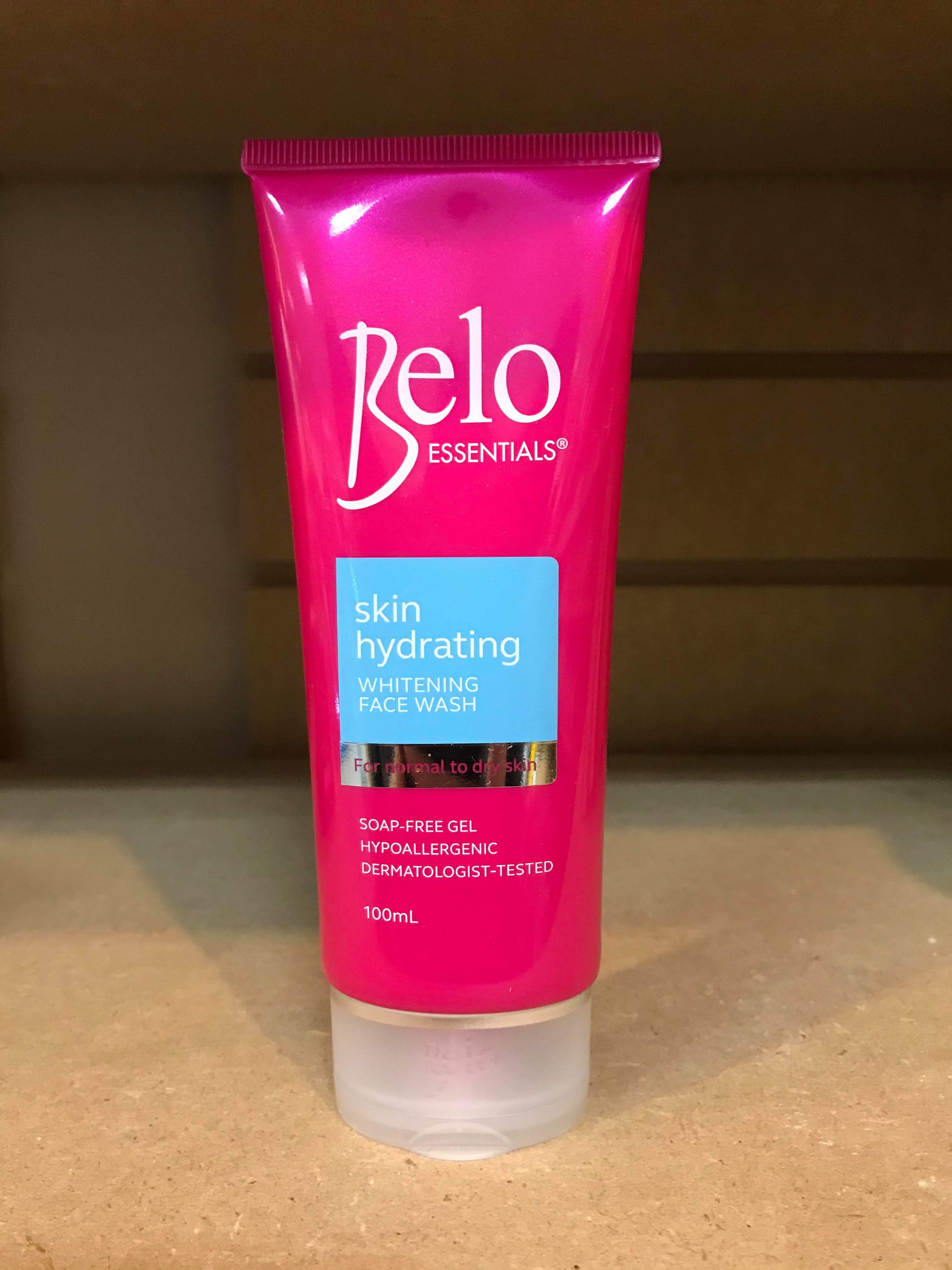 BELO ESSENTIALS SKIN HYDRATING WHITENING FACIAL WASH