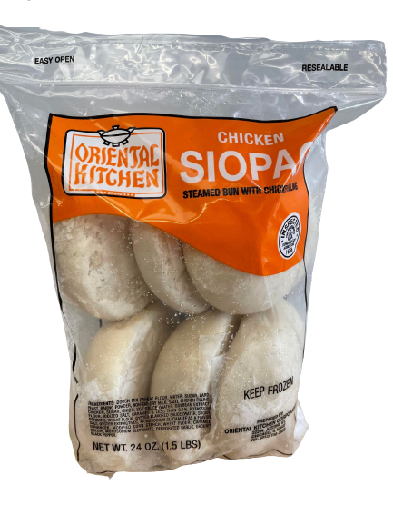 ORIENTAL KITCHEN CHICKEN SIOPAO 6 PC